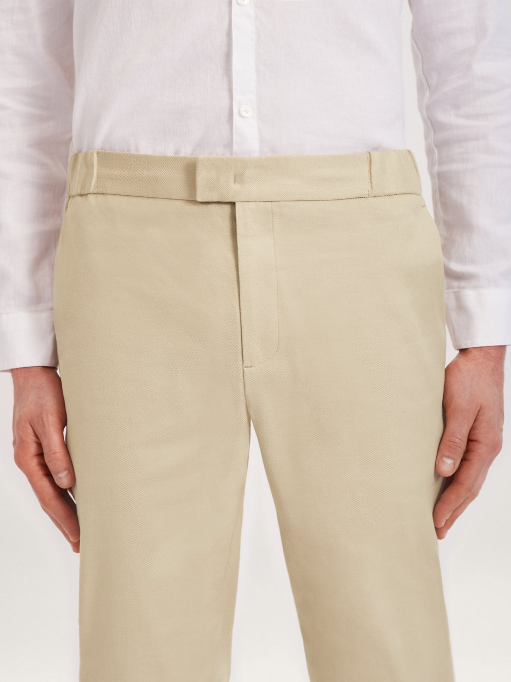 The 24 Trouser Linen || Sand | Linen