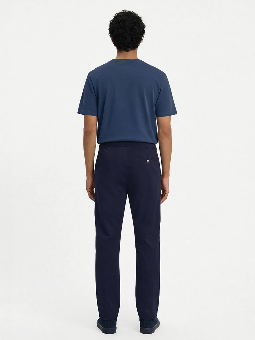 The 24 Trouser Regular || Navy | Stretch Cotton