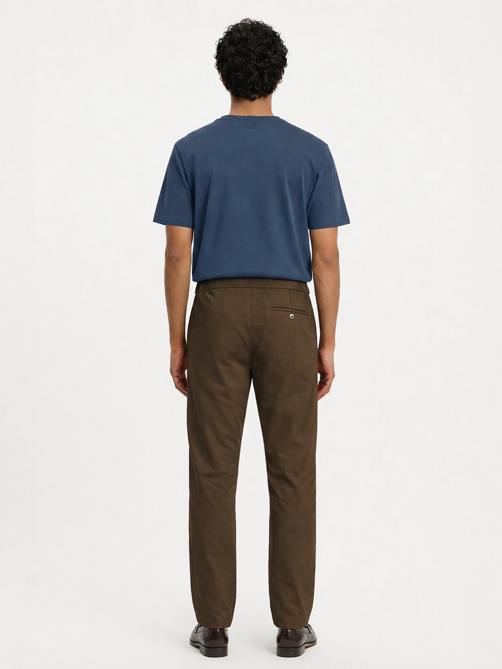The 24 Trouser Regular || Khaki | Stretch Cotton