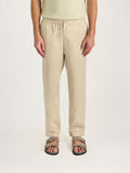 The Easy Trouser Linen || Sand | Linen
