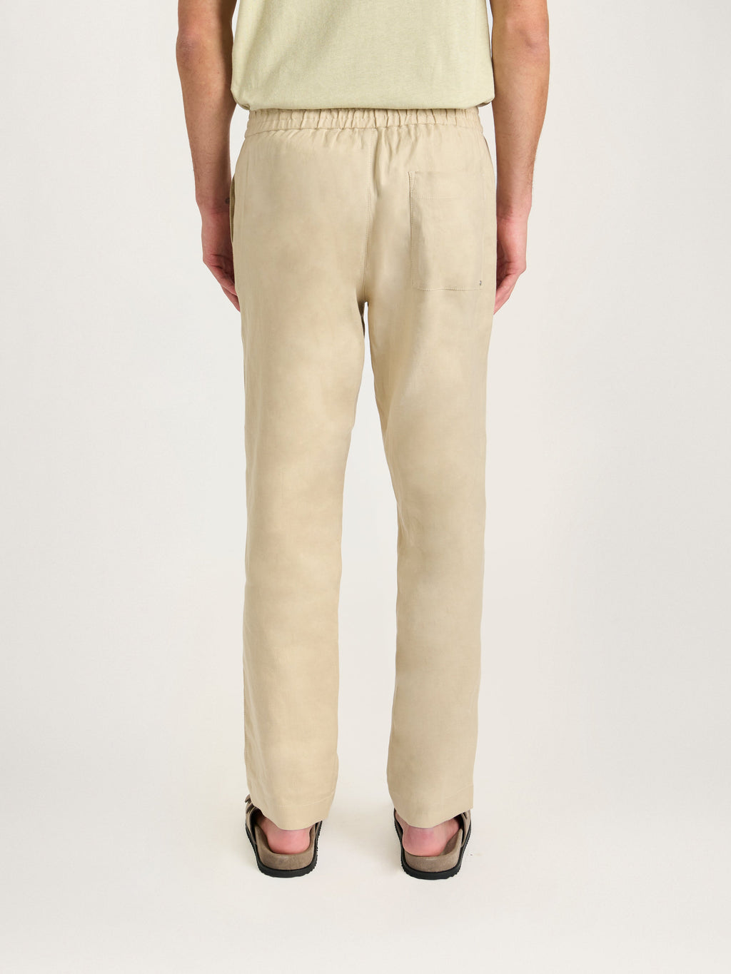 The Easy Trouser Linen || Sand | Linen