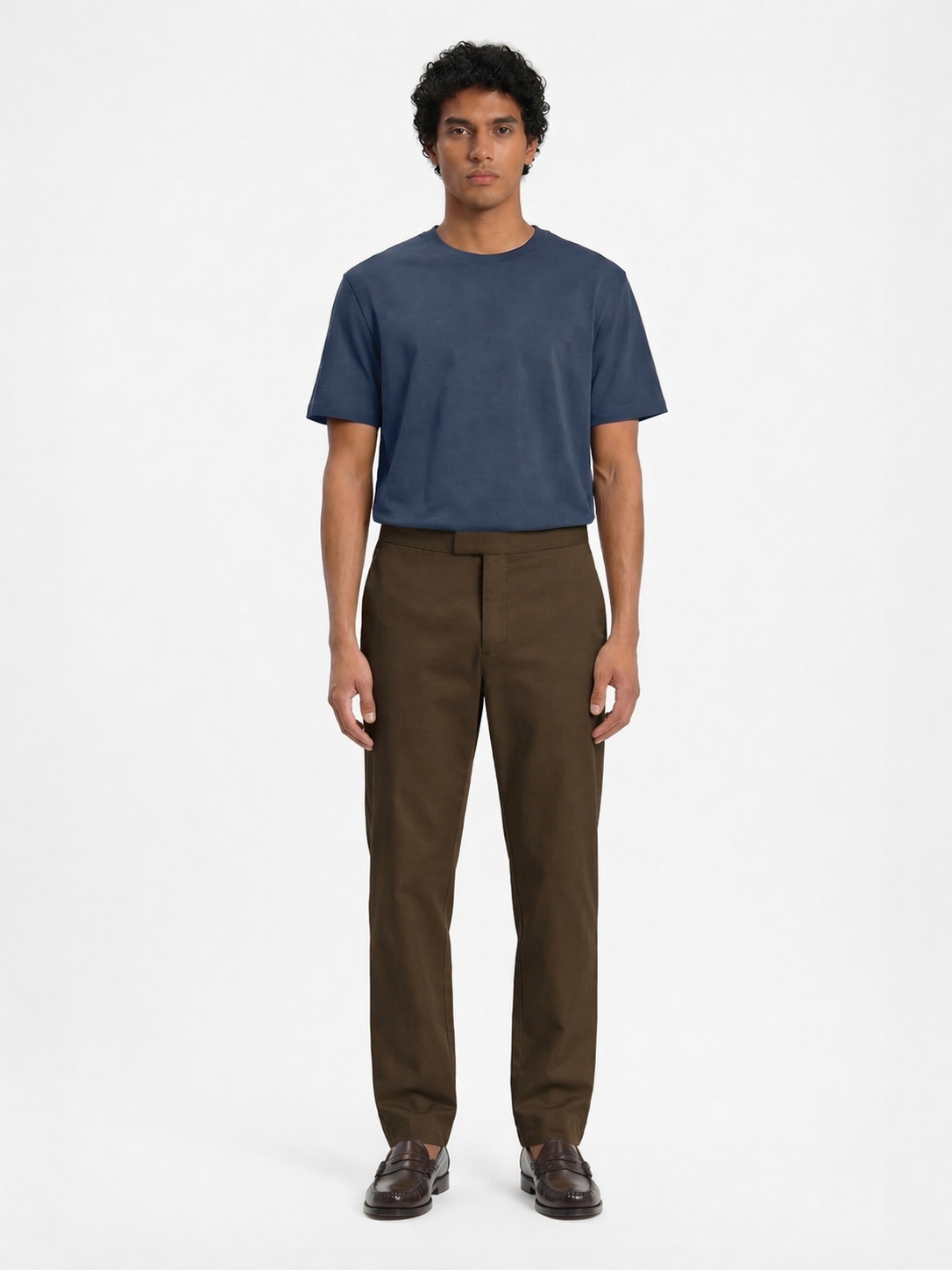 The 24 Trouser Regular || Khaki | Stretch Cotton